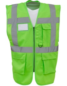 Multi-Functional Executive Waistcoat Kleur LIME