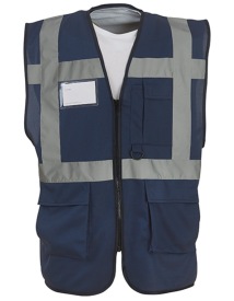 Multi-Functional Executive Waistcoat Kleur NAVY
