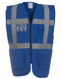 Multi-Functional Executive Waistcoat Kleur ROYAL BLUE