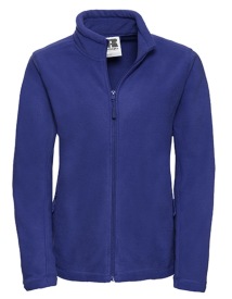 Ladies? Full Zip Outdoor Fleece Kleur BRIGHT ROYAL
