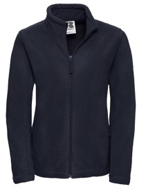 Ladies? Full Zip Outdoor Fleece Kleur FRENCH NAVY