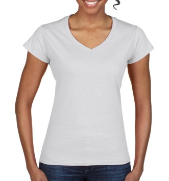 Ladies' Softstyle? V-Neck T-Shirt