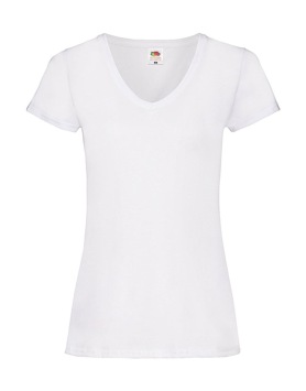 Lady-Fit Valueweight V-neck T