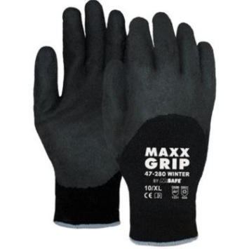 HANDSCHOENEN OXXA MAXX GRIP WINTER 47-280 ZWART