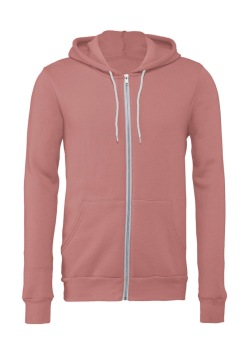 Unisex Poly-Cotton Full Zip Hoodie