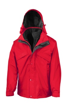 3-in-1-Jacke mit Fleece