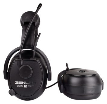 ZEKLER 412RH OORKAP VOOR RADIO - HELMBEVESTIGING