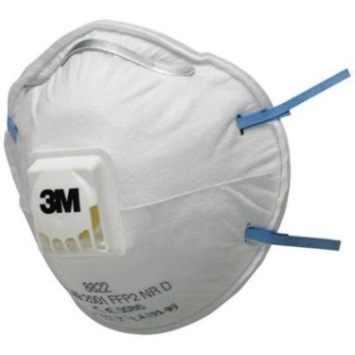 STOFMASKER 3M 8822 FFP2 + VENTIEL