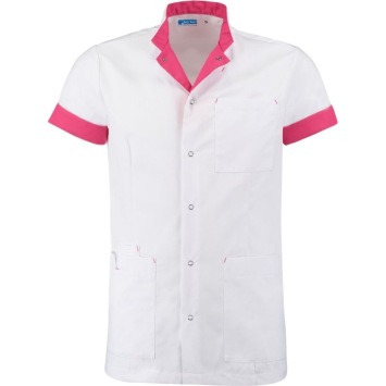 TUNIEK DE BERKEL JAIMY HEREN WIT + ACCENT