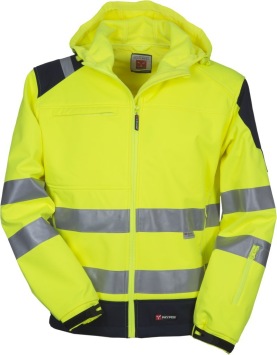 Softshell jas Hi Vis SHINE