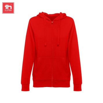 Dames sweater met capuchon en rits amsterdam women