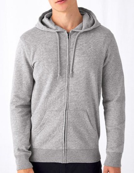 Organic Zipped Hood Jacket