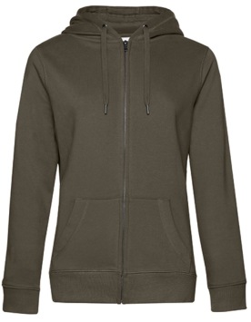 QUEEN Zipped Hood Jacket /Women