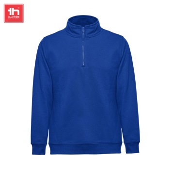 Unisex sweater with 1/4 rits budapest