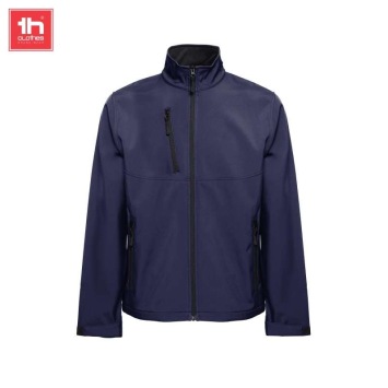 Unisex softshell jas met rits  eanes