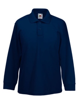 Long Sleeve 65/35 kids polo