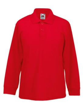Long Sleeve 65/35 kids polo