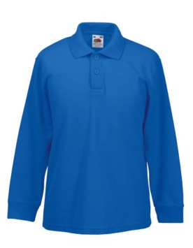 Long Sleeve 65/35 kids polo