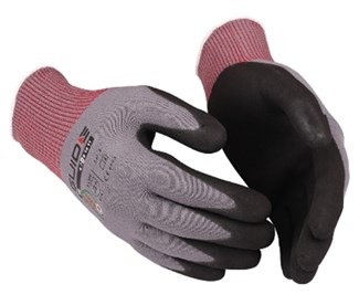 GUIDE 580 NITRIL NYLON GRIJS/ZWART