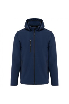 3-layer softshell hooded afneemb mouwen K422