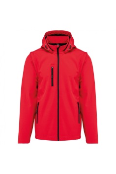 3-layer softshell hooded afneemb mouwen K422