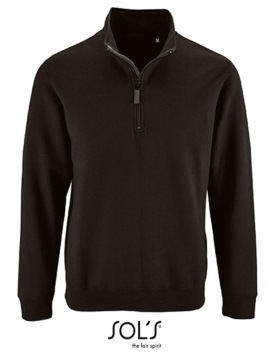 Sweater Zip High Collar Stan