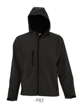 Men's Hooded Softshell Jacket Replay