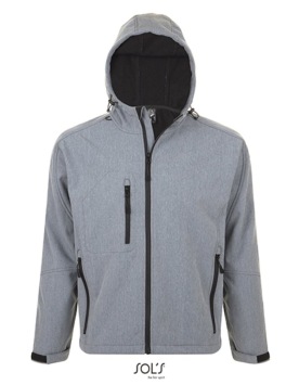 Men's Hooded Softshell Jacket Replay