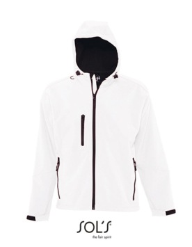 Men's Hooded Softshell Jacket Replay