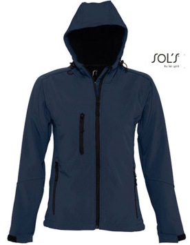 Women?s Hooded Softshell Jacket Replay