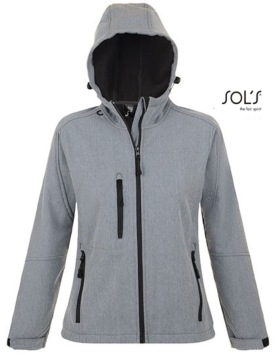 Women?s Hooded Softshell Jacket Replay
