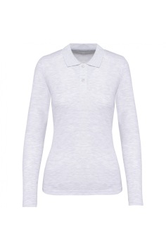 Long-sleeved polo shirt K244