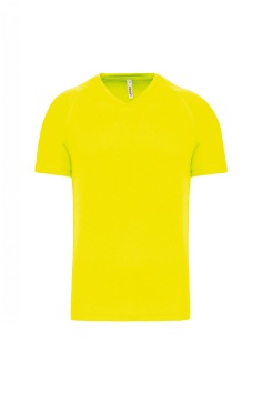 Heren-sport-t-shirt V-hals PA476