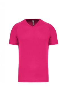 Heren-sport-t-shirt V-hals PA476