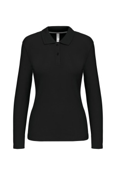 Long-sleeved polo shirt K244