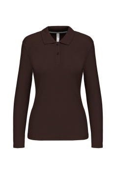 Long-sleeved polo shirt K244