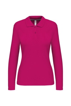 Long-sleeved polo shirt K244