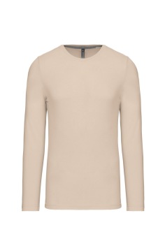 Long-sleeved crew neck T-shirt K359