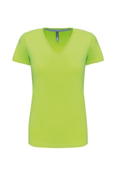 Short-sleeved V-neck T-shirt K381