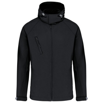 softshell jacket afneembare kap K413