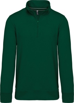 Zipped neck sweatshirt K487 300 gr