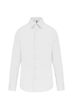 Men's long-sleeved cotton / elastane shirt K529