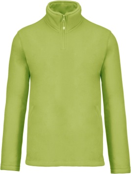 Enzo > Zip neck fleece trui K912