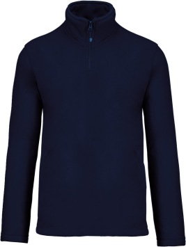 Enzo > Zip neck fleece trui K912
