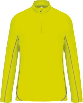 Herenrunningsweater Met Halsrits PA335