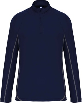 Herenrunningsweater Met Halsrits PA335