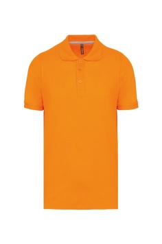 Men's shortsleeved polo shirt