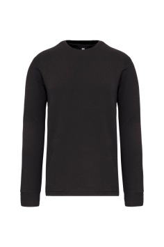Set-in sleeve sweatshirt