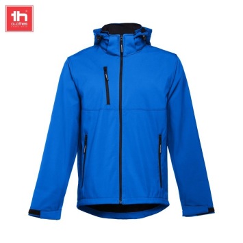Heren softshell met afneembare capuchon  zagreb ki